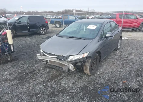 2013 Honda Civic Lx from USA, damaged, VIN 2HGFB2F54DH596901